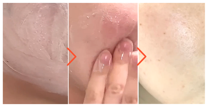Peache Rose Leaf Clay Pack Cleanser