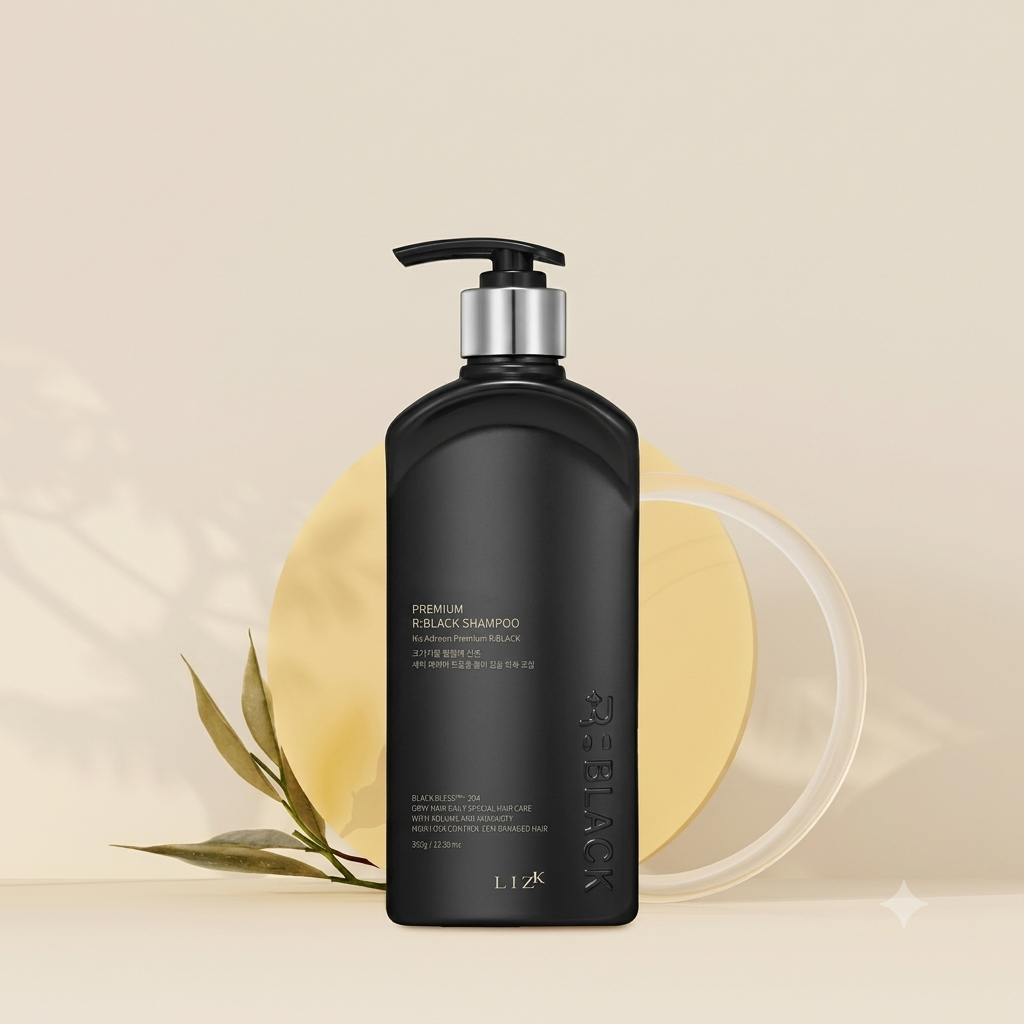 LIZK Premium R-Black Shampoo 350ml