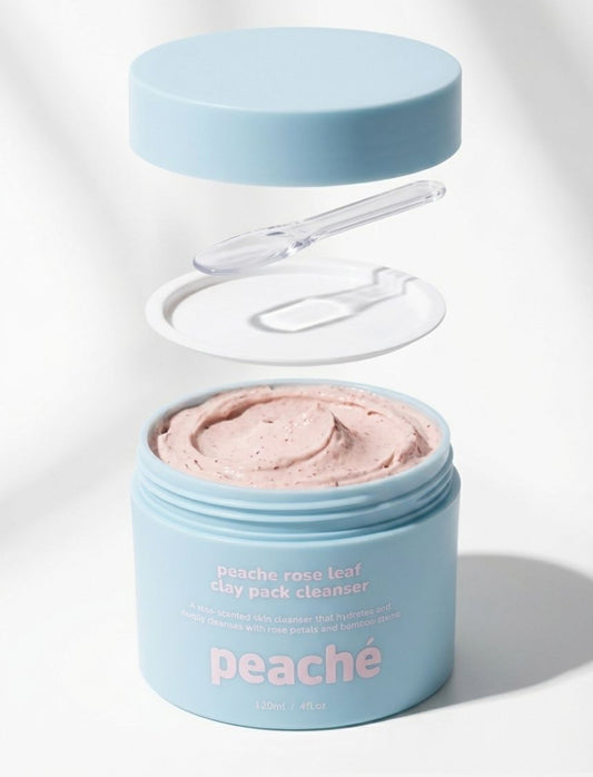 Peache Rose Leaf Clay Pack Cleanser