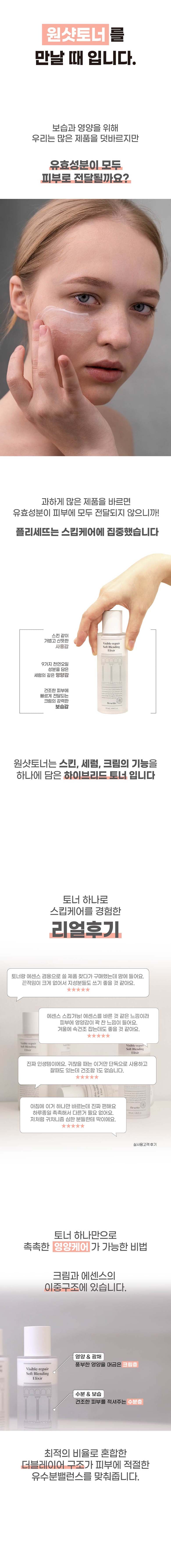 flesette Visible-repair Soft Blending Elixir 120ml