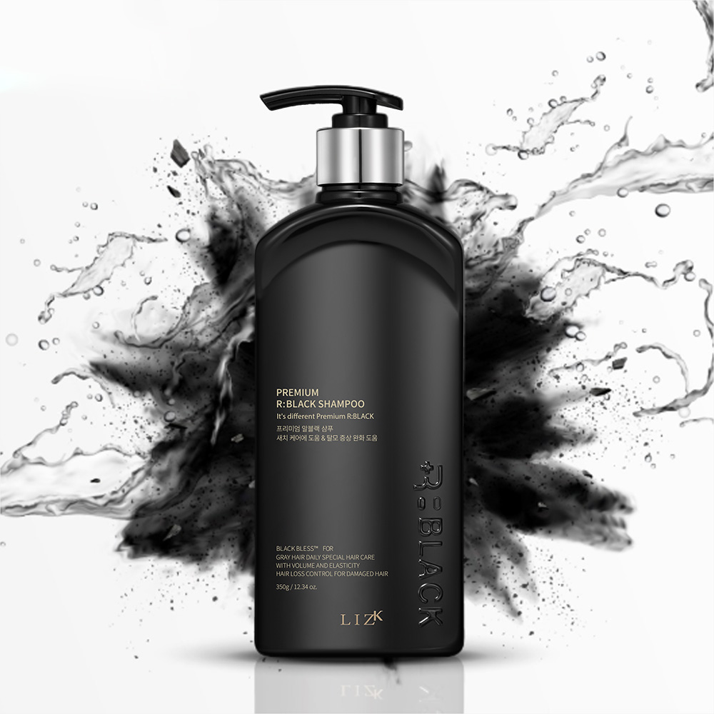 LIZK Premium R-Black Shampoo 350ml