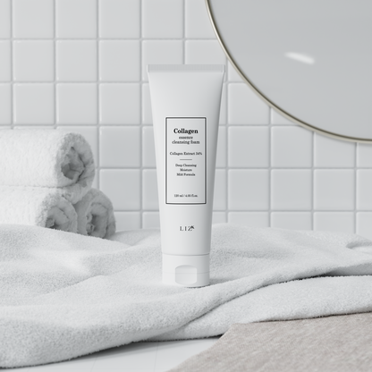LIZK Collagen Essence Foam Cleanser 120ml